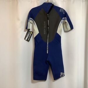 Body Glove Wet Suit Men’s Size Medium and Large Shorty Blue Gray